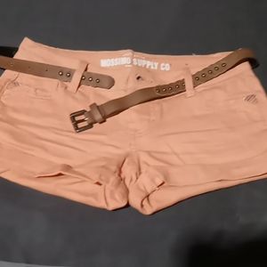 Mossimo supply co jean short W/belt